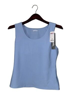 NWT 32 Degrees Cool Light Blue Active Tank Top Size Medium Stretch Quick Dry